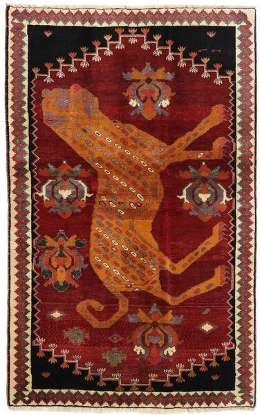  Qashqai Rug 118X188 Authentic
 Oriental Handknotted Dark Red/Rust Red (Wool, Persia/Iran)