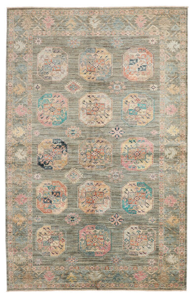 Ziegler Ariana Rug 168X256 Authentic
 Oriental Handknotted Light Grey/Olive Green (Wool, Afghanistan)