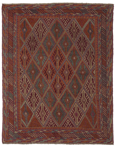  Kilim Golbarjasta Rug 143X183 Authentic
 Oriental Handwoven Black/Dark Brown (Wool, Afghanistan)