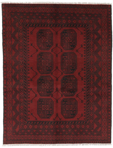  Afghan Rug 143X190 Authentic
 Oriental Handknotted Black (Wool, Afghanistan)