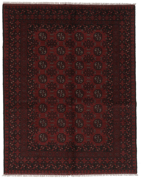  Afghan Rug 149X190 Authentic
 Oriental Handknotted Black (Wool, Afghanistan)