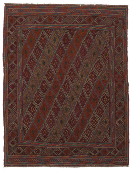  Kilim Golbarjasta Rug 150X196 Authentic
 Oriental Handwoven Black/Brown (Wool, )