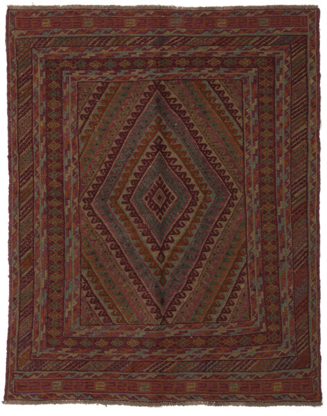 Kilim Golbarjasta Rug Rug 148X185 Black/Brown (Wool, Afghanistan)