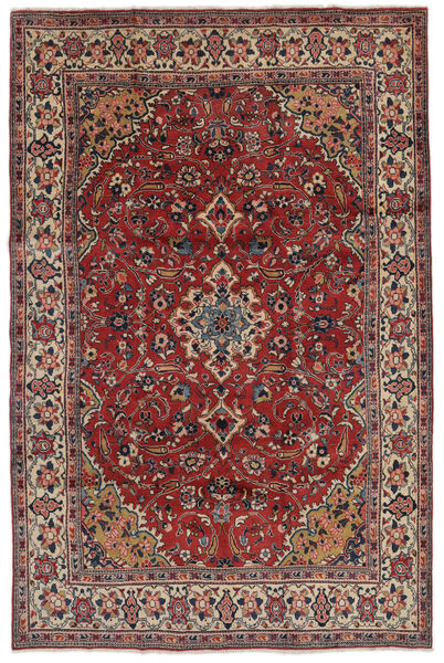  Mahal Rug 207X319 Authentic
 Oriental Handknotted Dark Brown/Black (Wool, Persia/Iran)