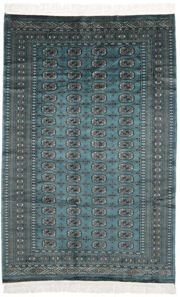  Pakistan Bokhara 2Ply Rug 150X230 Authentic
 Oriental Handknotted Black/Dark Turquoise 
 (Wool, Pakistan)