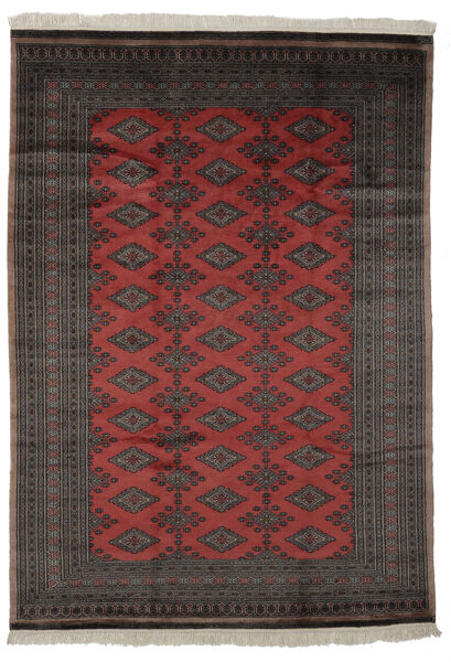  Pakistan Bokhara 3Ply Rug 184X261 Authentic
 Oriental Handknotted Black/Dark Brown (Wool, Pakistan)