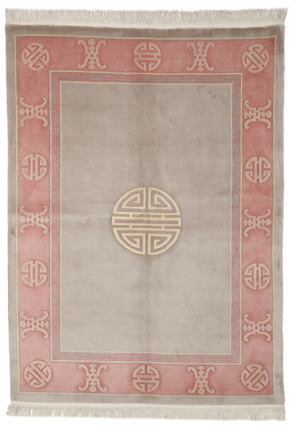 China 90 Line Rug 170X230 Authentic
 Oriental Handknotted Brown/Dark Red/Light Brown (Wool, China)