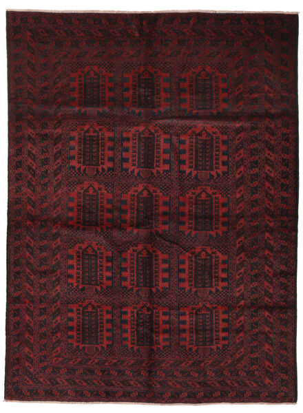  Baluch Rug 203X280 Authentic
 Oriental Handknotted Black (Wool, Afghanistan)