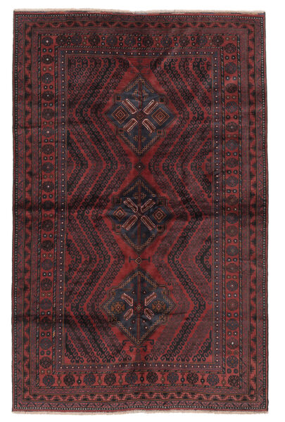  Baluch Rug 127X255 Authentic
 Oriental Handknotted Hallway Runner
 Black/White/Creme (Wool, Afghanistan)