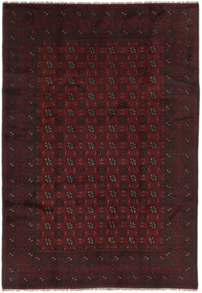  Afghan Rug 191X285 Authentic
 Oriental Handknotted Black (Wool, Afghanistan)