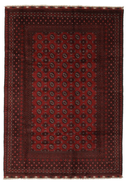  Afghan Rug 189X289 Authentic
 Oriental Handknotted Black/Beige (Wool, Afghanistan)