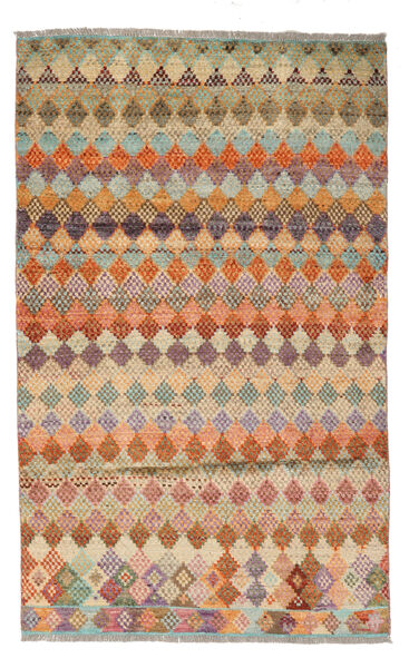  Moroccan Berber - Afghanistan Rug 111X185 Authentic
 Modern Handknotted Dark Brown/Brown (Wool, Afghanistan)
