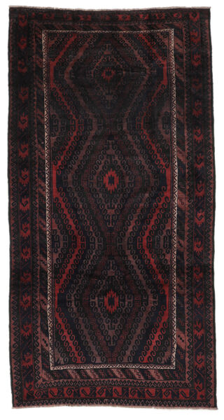 Oriental Baluch Rug Rug 180X343 Runner
 Black (Wool, Afghanistan)