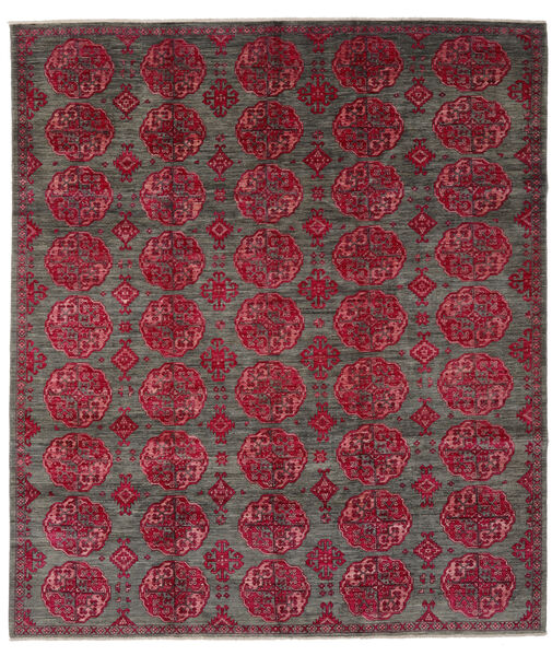  Ziegler Ariana Rug 245X293 Authentic
 Oriental Handknotted Dark Red/Black (Wool, Afghanistan)