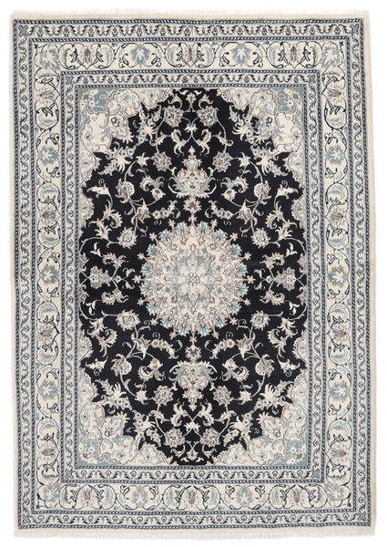  Nain Rug 171X235 Authentic
 Oriental Handknotted Black/Dark Grey (Wool, Persia/Iran)