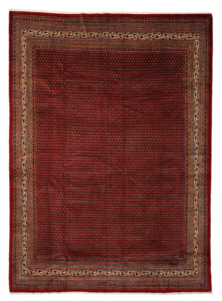  Sarouk Mir Rug 274X374 Authentic
 Oriental Handknotted Black/Dark Brown Large (Wool, Persia/Iran)