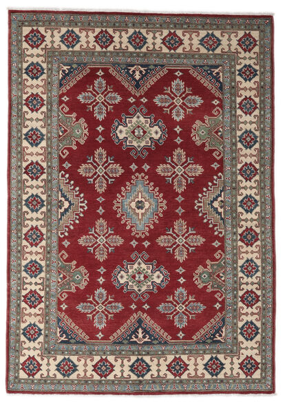  Kazak Rug 163X239 Authentic
 Oriental Handknotted Dark Brown/Black (Wool, Afghanistan)