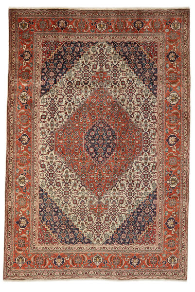  Tabriz Rug 207X304 Authentic
 Oriental Handknotted Dark Brown/Brown (Wool, Persia/Iran)