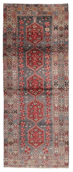 Hamadan Rug Rug 110X282 Runner
 Dark Red/Brown (Wool, Persia/Iran)