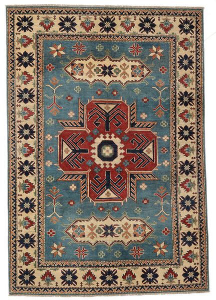  Kazak Rug 180X262 Authentic
 Oriental Handknotted Dark Brown/Black (Wool, Afghanistan)