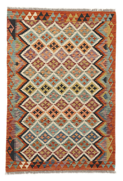  Kilim Afghan Old Style Rug 103X152 Authentic
 Oriental Handwoven Dark Brown/White/Creme (Wool, Afghanistan)