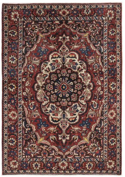 Bakhtiari Rug 142X206 Authentic
 Oriental Handknotted Black/Dark Brown (Wool, Persia/Iran)