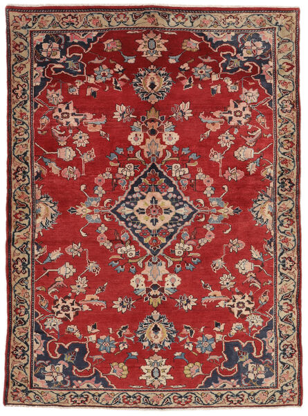 Lillian Rug 158X212 Authentic
 Oriental Handknotted Dark Red/Dark Brown/Black (Wool, Persia/Iran)