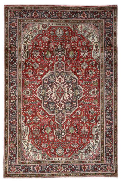  Tabriz Rug 203X305 Authentic
 Oriental Handknotted Dark Brown/Black (Wool, Persia/Iran)