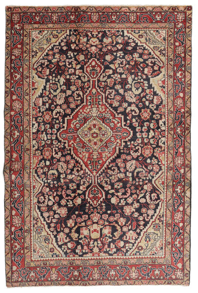 Authentic
 Rug Jozan Rug 130X195 Dark Red/Brown (Wool, Persia/Iran)