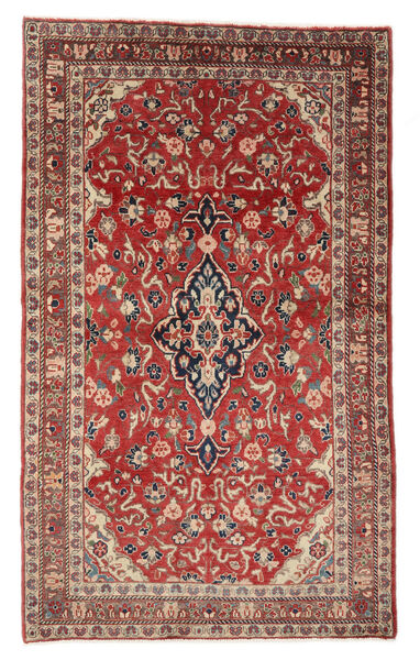 Sarouk Rug 126X209 Authentic
 Oriental Handknotted Dark Brown/Dark Red (Wool, Persia/Iran)