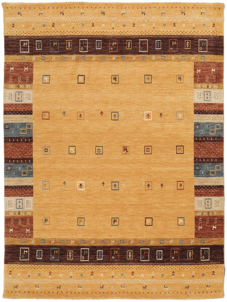 Gabbeh Loribaft Rug 166X223 Authentic
 Modern Handknotted Brown/Light Brown (Wool, India)