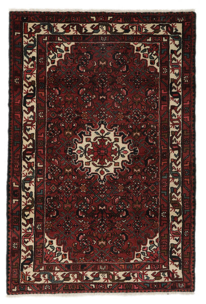  Hosseinabad Rug 115X170 Authentic
 Oriental Handknotted Black/White/Creme (Wool, Persia/Iran)