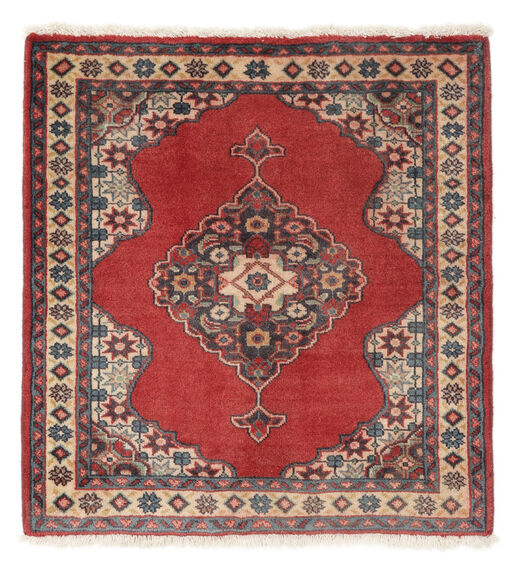  Mahal Rug 65X69 Authentic
 Oriental Handknotted Square Dark Brown/Black (Wool, Persia/Iran)