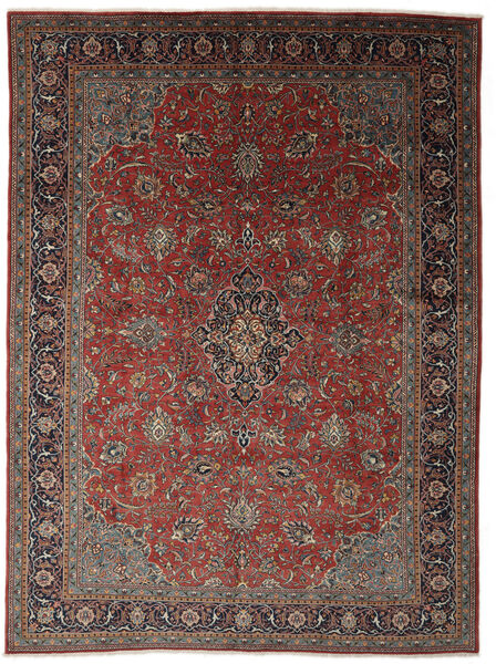  Sarouk Rug 297X398 Authentic
 Oriental Handknotted Dark Brown/Black Large (Wool, Persia/Iran)