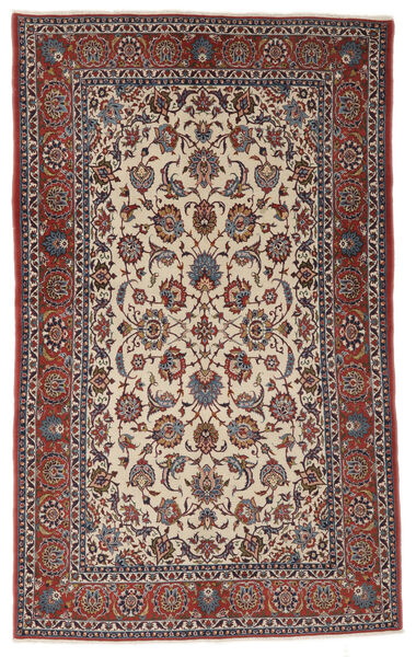  Antique Isfahan Ca. 1900 Rug 148X242 Authentic
 Oriental Handknotted Black/Dark Brown (Wool, Persia/Iran)