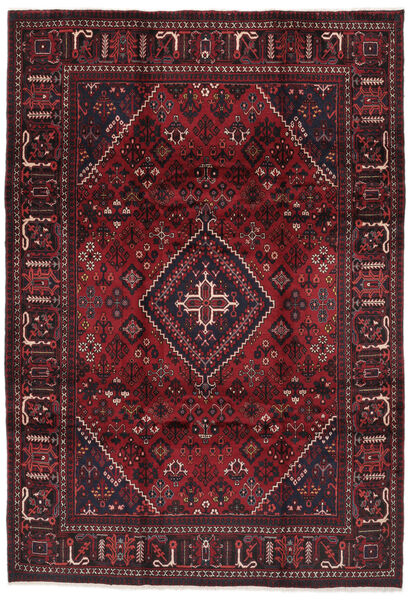  Persian Joshaghan Rug Rug 220X312 Black/Dark Red (Wool, Persia/Iran)