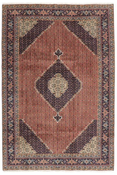  Ardebil Rug 195X282 Authentic
 Oriental Handknotted Dark Brown/Black (Wool, Persia/Iran)