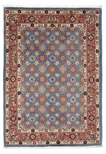  Varamin Rug 108X150 Authentic
 Oriental Handknotted Dark Brown/White/Creme (Wool, Persia/Iran)