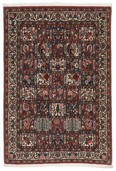 Bakhtiari Rug 100X149 Authentic
 Oriental Handknotted Black/Dark Brown (Wool, Persia/Iran)