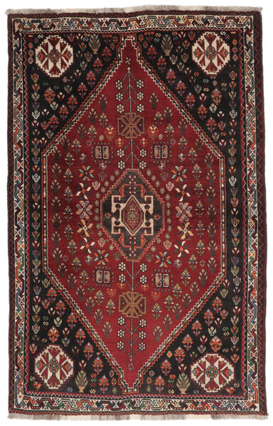  Qashqai Rug 115X178 Authentic
 Oriental Handknotted Black/Dark Brown (Wool, Persia/Iran)