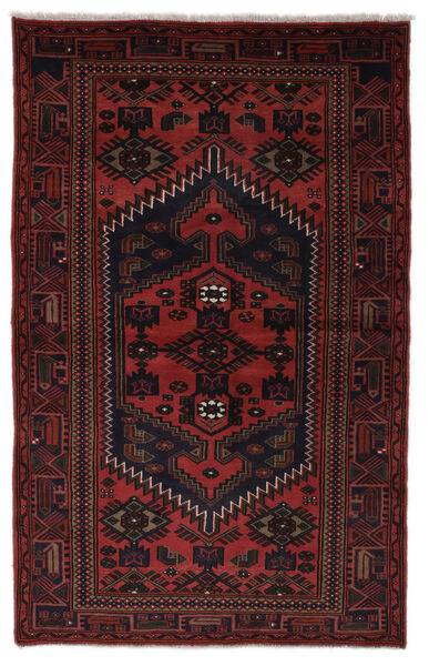  Zanjan Rug 130X208 Authentic
 Oriental Handknotted Black (Wool, Persia/Iran)