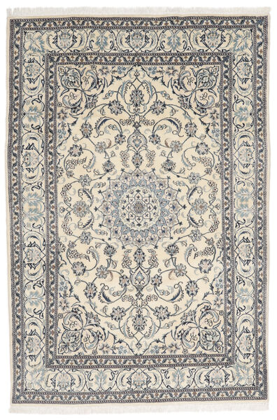  Nain Rug 197X305 Authentic
 Oriental Handknotted Dark Grey/Black (Wool, Persia/Iran)