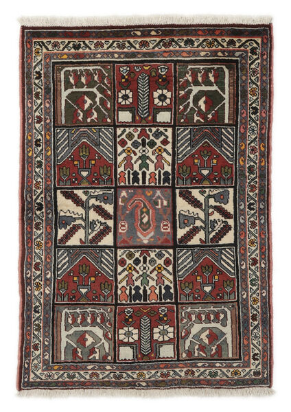 Bakhtiari Rug 102X151 Authentic
 Oriental Handknotted Black/Dark Brown (Wool, Persia/Iran)