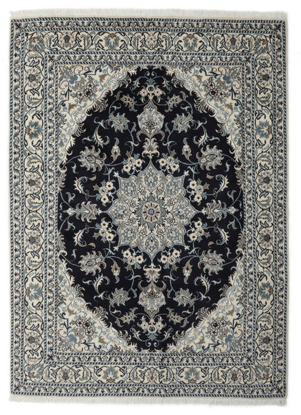  Nain Rug 170X231 Authentic
 Oriental Handknotted Black/Dark Grey (Wool, Persia/Iran)