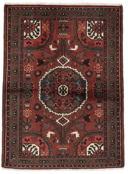  Hamadan Rug 103X136 Authentic
 Oriental Handknotted Black/Dark Brown (Wool, Persia/Iran)