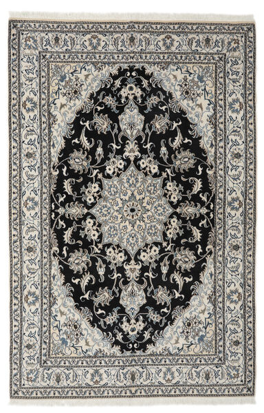  Nain Rug 165X250 Authentic
 Oriental Handknotted Black/Dark Grey (Wool, Persia/Iran)