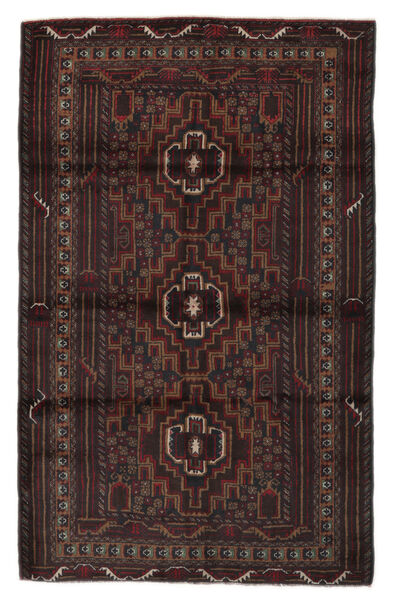  Oriental Baluch Rug 118X195 Black/Brown (Wool, Afghanistan)