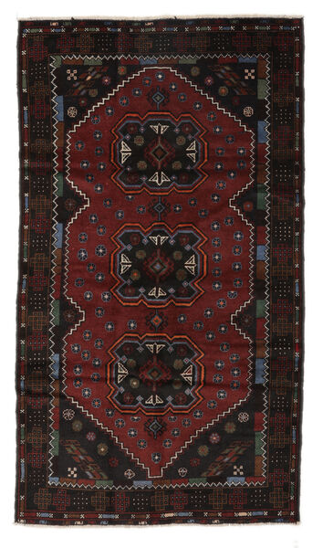 107X189 Baluch Rug Oriental Black (Wool, Afghanistan)