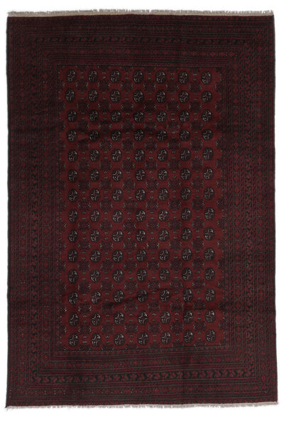  Afghan Rug 194X283 Authentic
 Oriental Handknotted Black/Beige (Wool, Afghanistan)