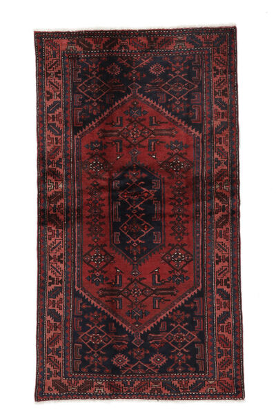  Zanjan Rug 107X195 Persian Wool Rug Black/Dark Red Small Rug 
